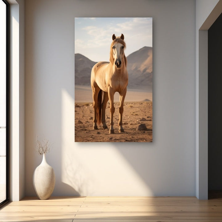 Tableau Toile Chevaux, art mural décoration nature