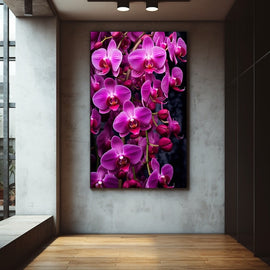Tableau Toile Orchidée, art mural décoration nature