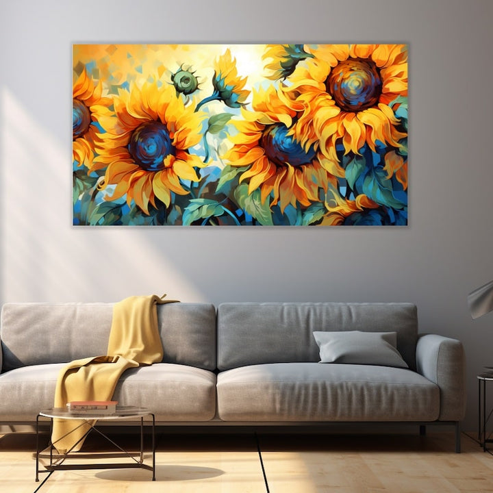 Tableau Tournesol Moderne