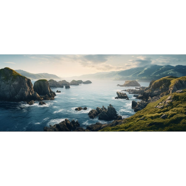 Triptyque Tableau Mer, art mural décoration nature