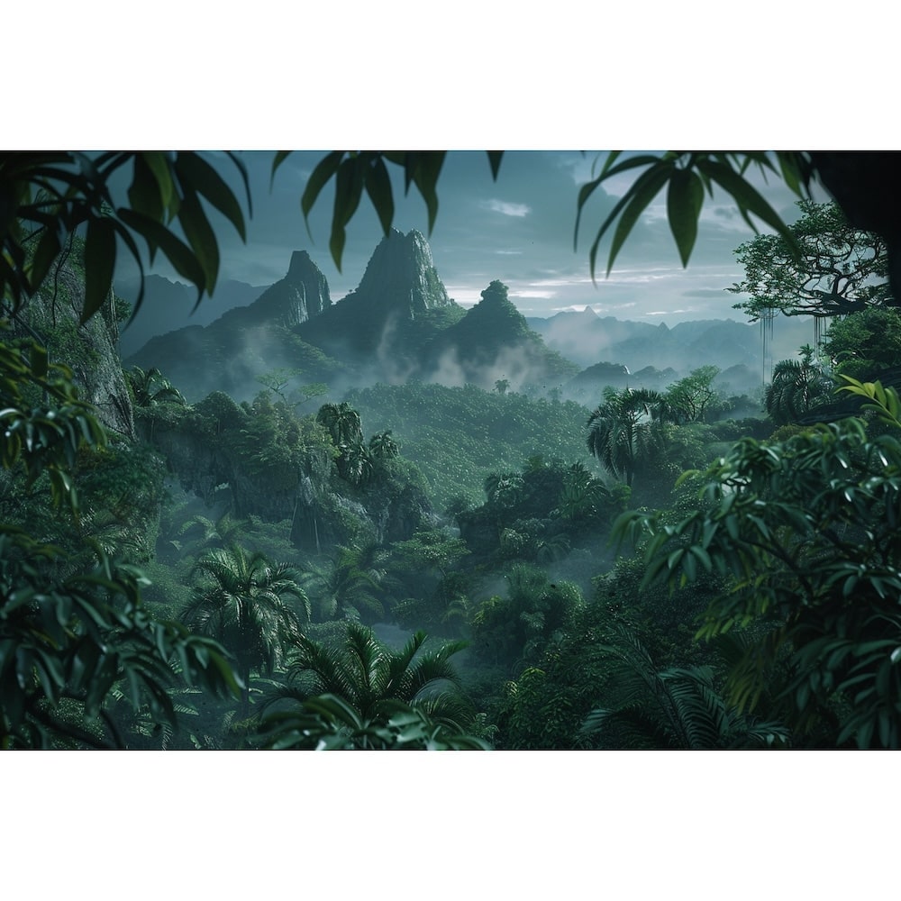 Tableau Tropical de Jungle