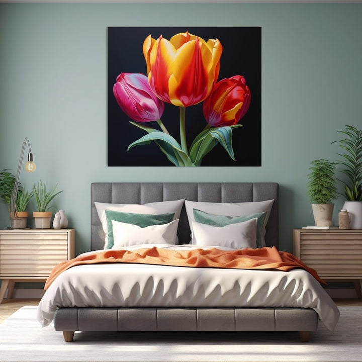Tableau Tulipe Moderne