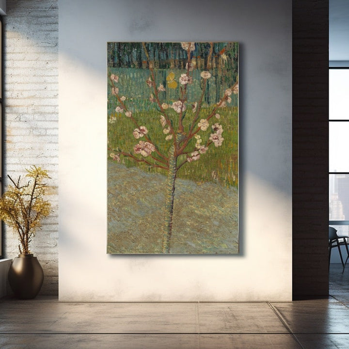Tableau Van Gogh Amandier, art mural décoration nature
