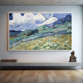 Tableau Van Gogh Paysage, art mural décoration nature