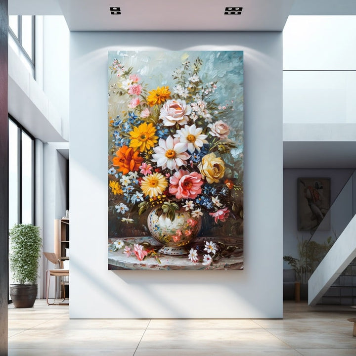 Tableau Vase De Fleurs