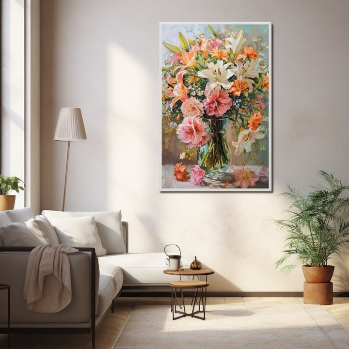 Tableau Vase Fleurs