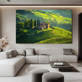 Tableau Vigne, art mural décoration nature