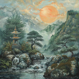 Tableau Zen Paysage