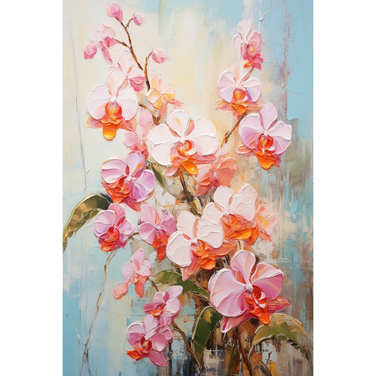 Tableau Zen Peinture Orchidée