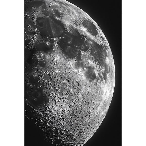 Tableau avec la Lune, art mural décoration nature