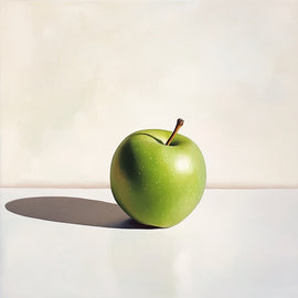 Tableau avec Pomme Verte, art mural décoration nature