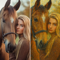 Thumbnail for Tableau cheval personnalisé