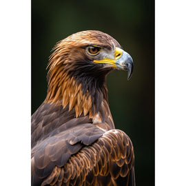 Tableau Aigle Royal, art mural décoration nature, vue 2