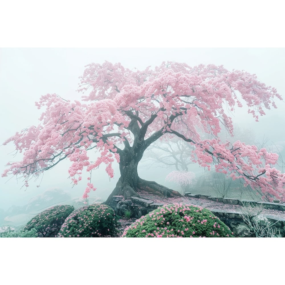Tableau Arbre Japonais, art mural décoration nature