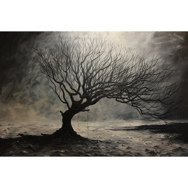 Tableau Arbre Mort, art mural décoration nature