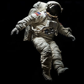 Tableau Astronaute, art mural décoration nature