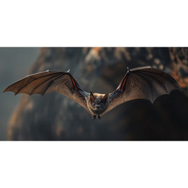 Tableau Chauve-Souris, art mural décoration nature, vue 2