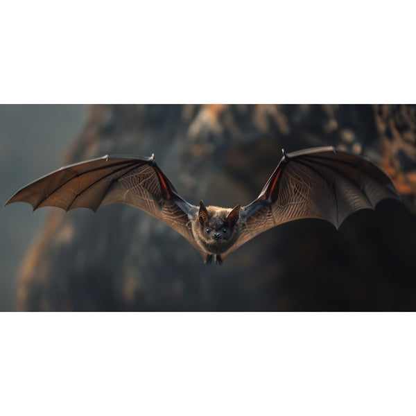 Tableau Chauve-Souris, art mural décoration nature, vue 2