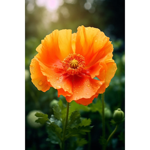 Tableau de Coquelicot Orange
