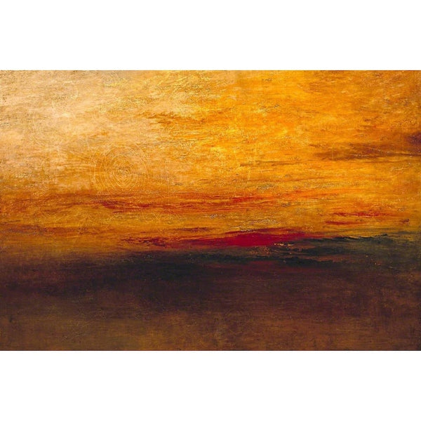 Tableau Coucher de Soleil Connu, art mural décoration nature