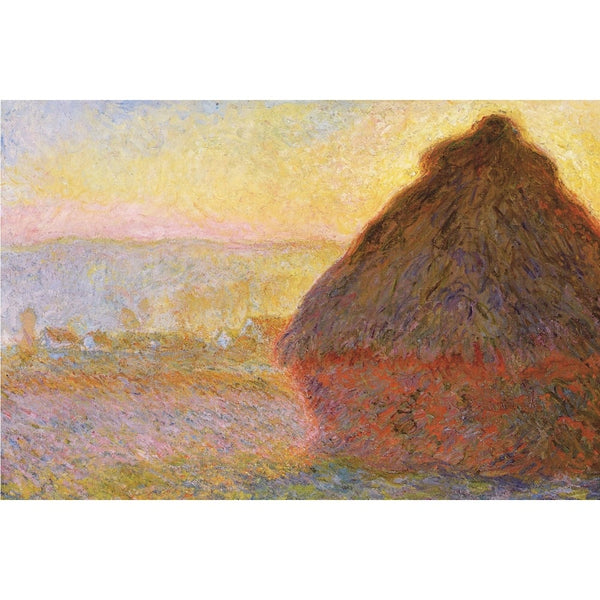 Tableau Coucher de Soleil Monet, art mural décoration nature