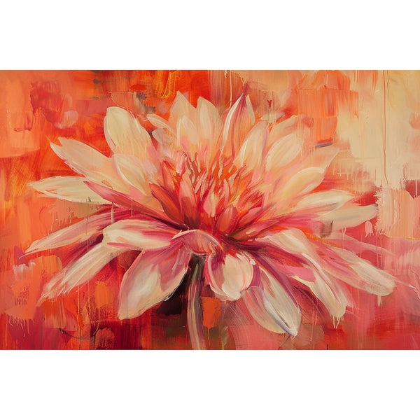 Tableau de Fleur Abstraite