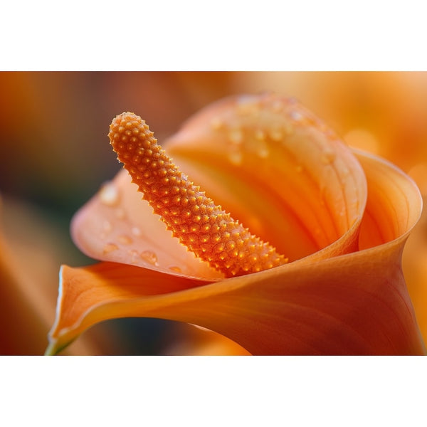 Tableau de Fleur Orange