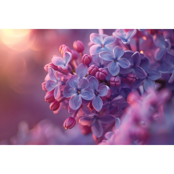 Tableau de Fleur Violet
