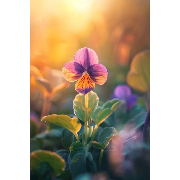 Tableau de Fleur Violette