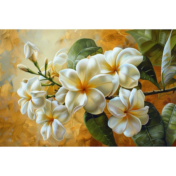 Tableau de Fleurs Blanches