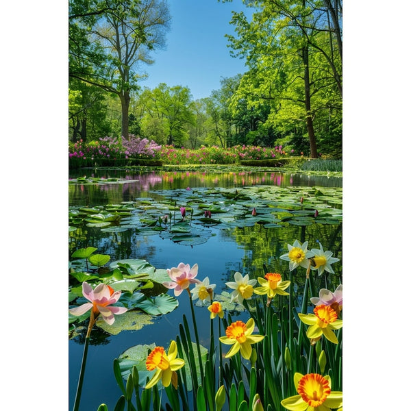 Tableau de Fleurs de Printemps