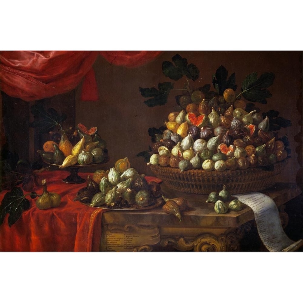 Tableau Fruits Peintre Connu, art mural décoration nature