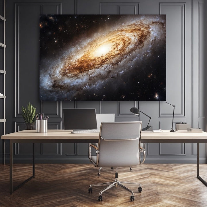 Tableau de Galaxie, art mural décoration nature