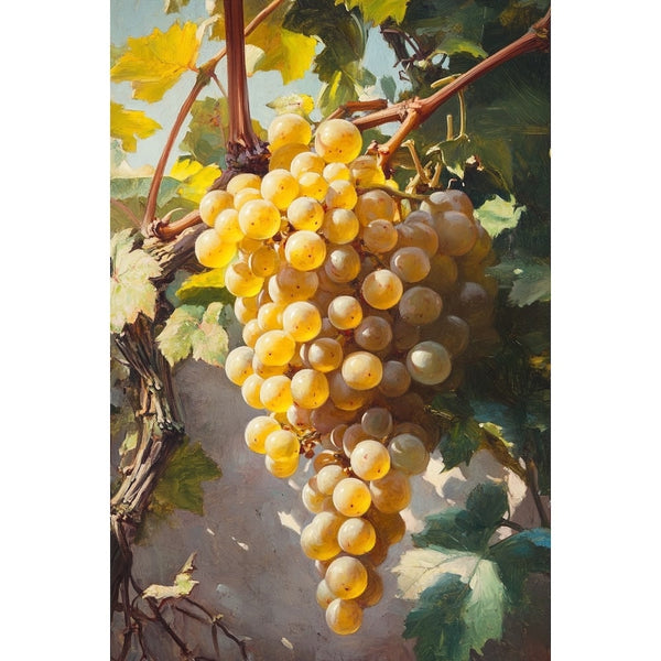 Tableau Grappe de Raisins, art mural décoration nature