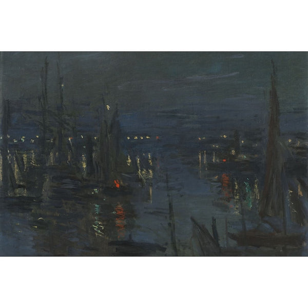 Tableau Monet Nuit, art mural décoration nature
