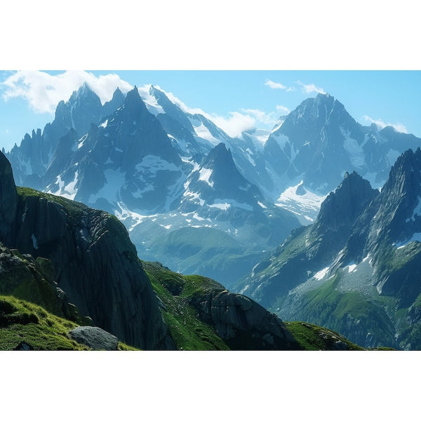 Tableau Montagne Haute Savoie, art mural décoration nature
