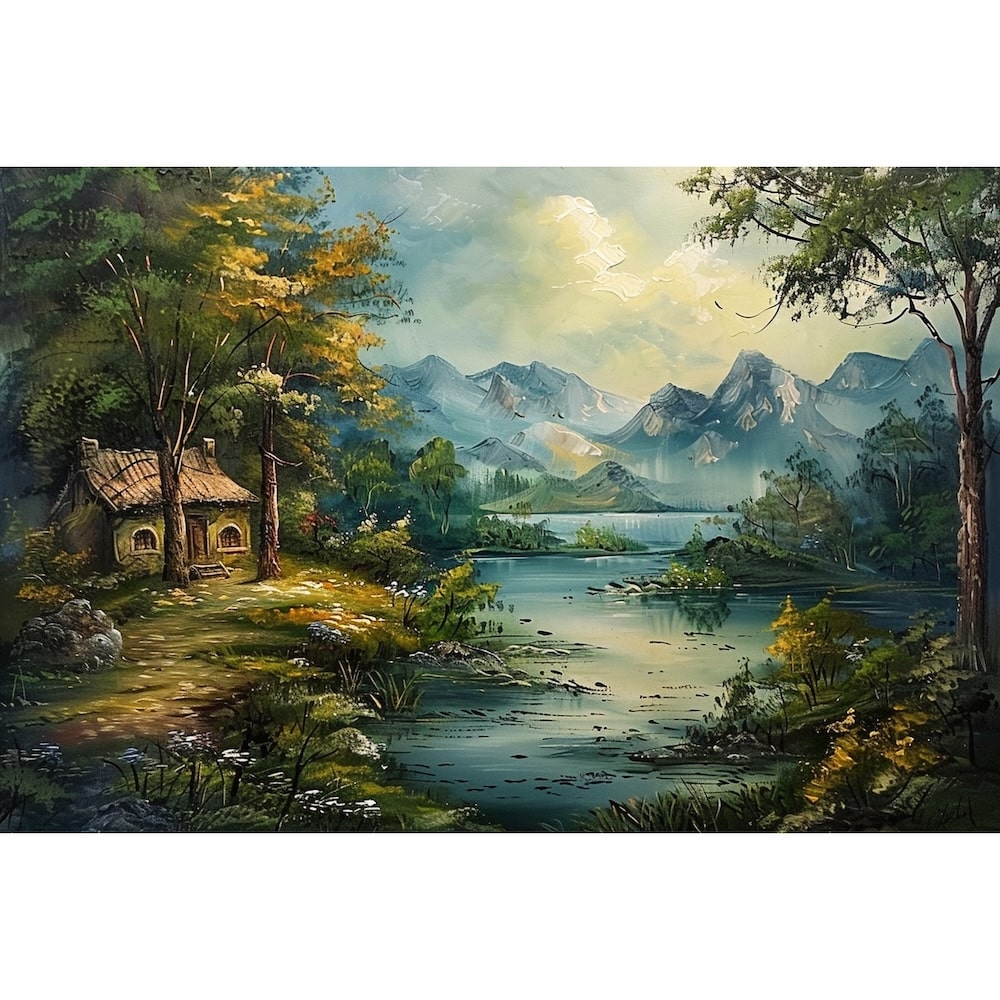 Tableau de Paysage Maison