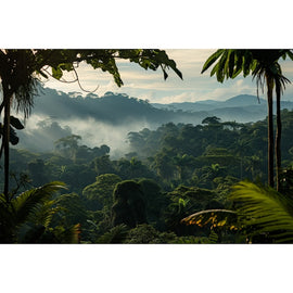 Tableau Paysage Tropical, art mural décoration nature