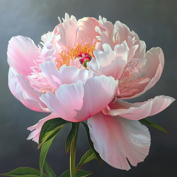 Tableau de Peinture Pivoine