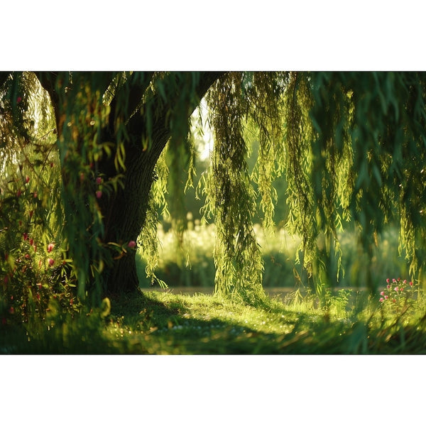 Tableau Saule Pleureur, art mural décoration nature