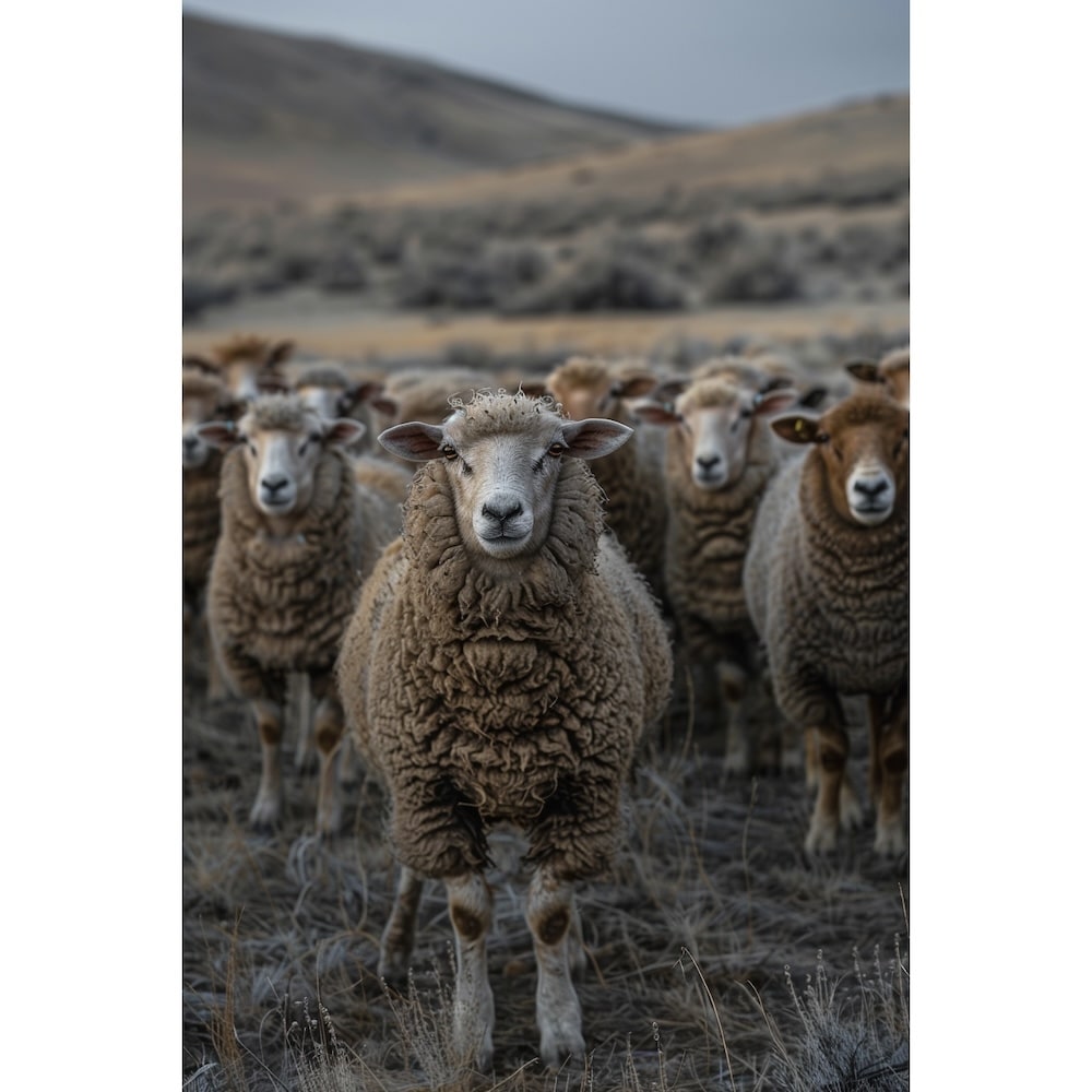 Tableau de Troupeau De Moutons