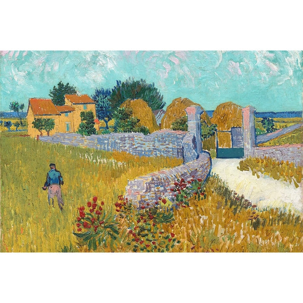 Tableau Van Gogh Provence, art mural décoration nature