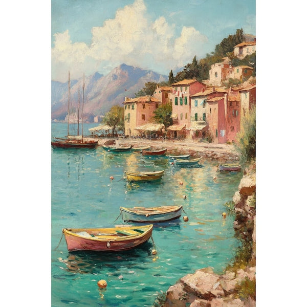 Tableau de Village Provençal