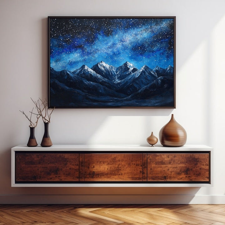 Tableau de la Nuit, art mural décoration nature