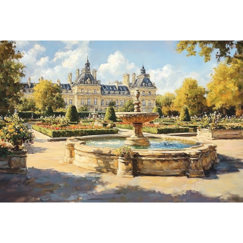 Tableau du Jardin du Luxembourg