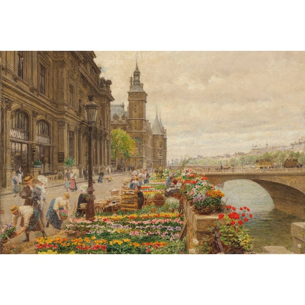 Tableau du Marché Aux Fleurs
