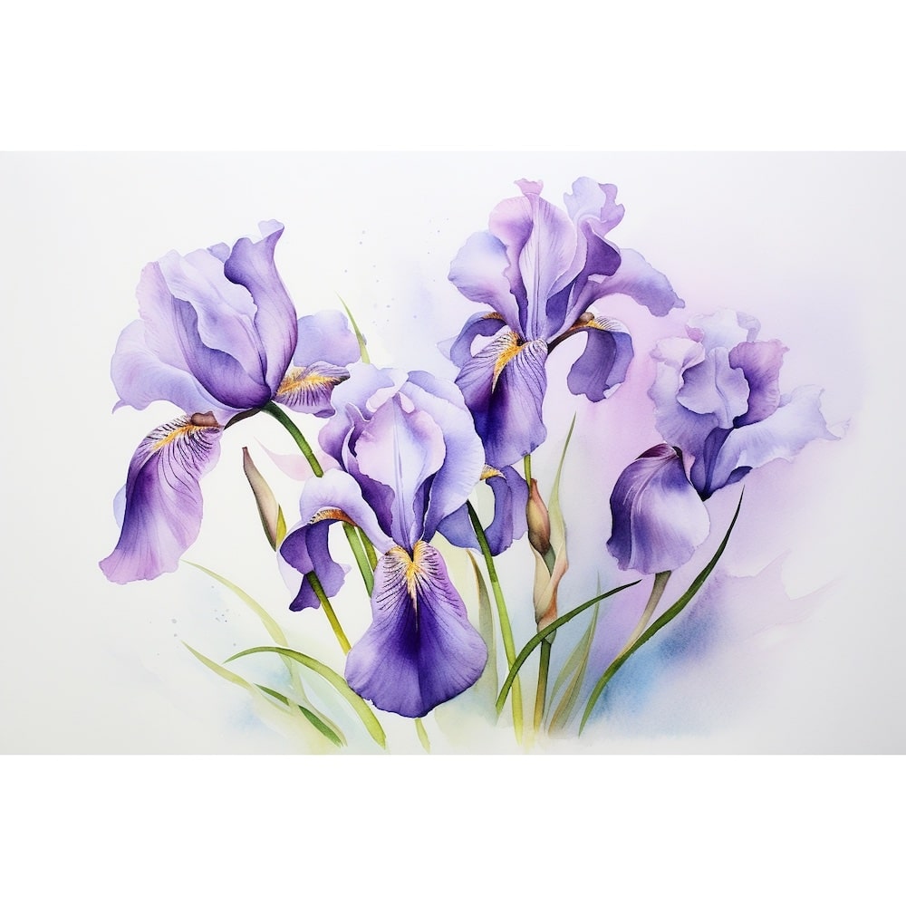 Tableau Fleur Iris
