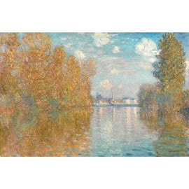 Tableau Automne Monet, art mural décoration nature