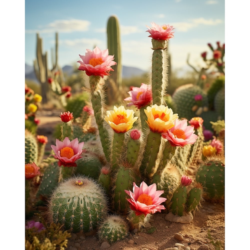 Tableaux Avec des Cactus