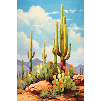 Thumbnail for Tableaux Bois Cactus